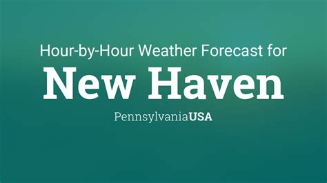 hourly weather new haven|noaa weather new haven county.